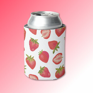 Aardbei Fruitpatroon Blikjeskoeler