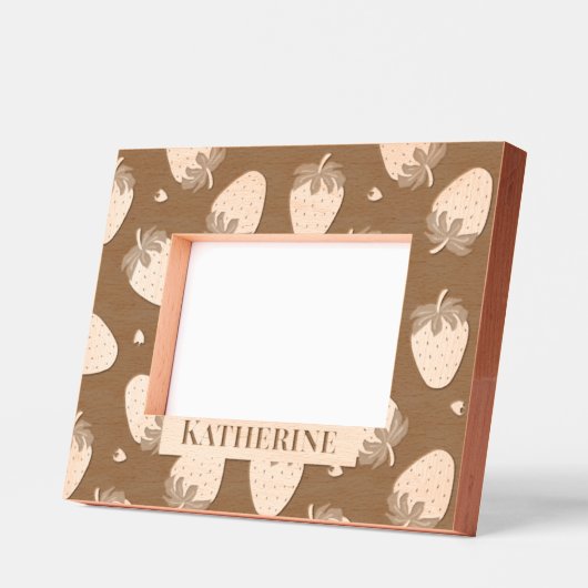 Aardbei Gegraveerde Lijstjes (Links)