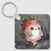 Aardbei Ghost Sleutelhanger (Voorkant)