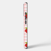 aardbei gingham Case-Mate iPhone case (Achterkant / Links)