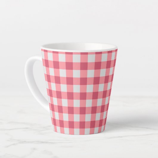 Aardbei Gingham Mok - Sweet Sips, Schattigee Vibes (Linkerhoek)