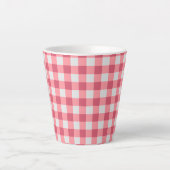 Aardbei Gingham Mok - Sweet Sips, Schattigee Vibes (Voorkant)