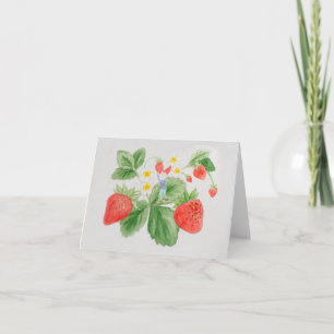 Aardbei Gnome-kaart Kaart