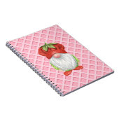 Aardbei Gnome Notitieboek (Rechterzijde)