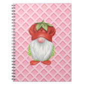 Aardbei Gnome Notitieboek (Voorkant)