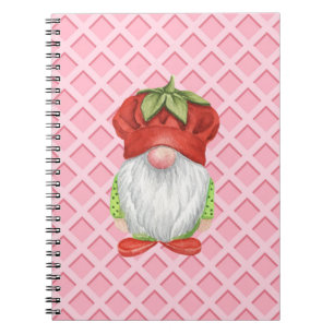 Aardbei Gnome Notitieboek