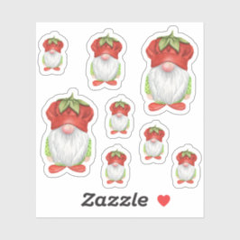 Aardbei Gnome Sticker