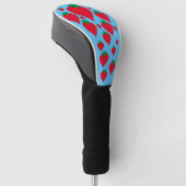 Aardbei golfheadcover (Schuin)