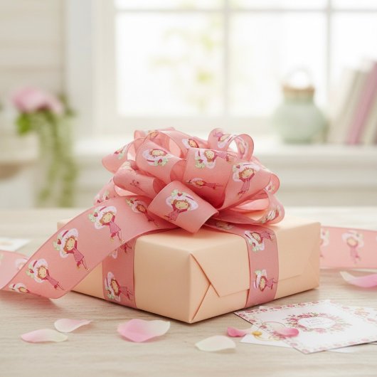 Aardbei Grosgrain Lint