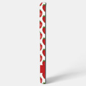 Aardbei-grot monogram samsung galaxy hoesje (Achterkant horizontaal)