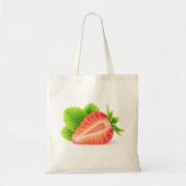 Aardbei half tote bag (Voorkant)
