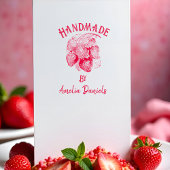  Aardbei Handgemaakt door Rubber Stamp Zelfinktende Stempel