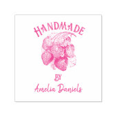  Aardbei Handgemaakt door Rubber Stamp Zelfinktende Stempel (Design)