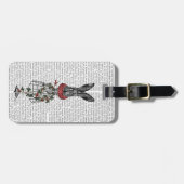 Aardbei Hare Bagagelabel (Voorkant horizontaal)