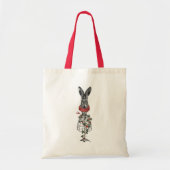 Aardbei Hare Tote Bag (Voorkant)