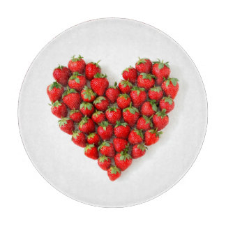 Aardbei Heart Snijplank