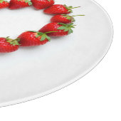Aardbei Heart Snijplank (Hoek)