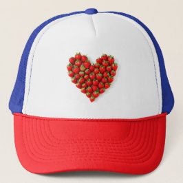 Aardbei Heart Trucker Pet