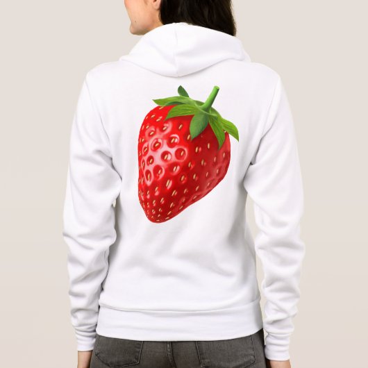 Aardbei Hoodie (Achterkant)