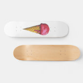 Aardbei Ice-crème-karton Persoonlijk Skateboard (Horizontaal)