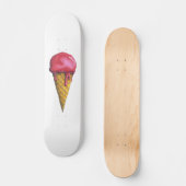 Aardbei Ice-crème-karton Persoonlijk Skateboard (Voorkant)