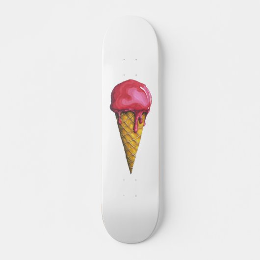 Aardbei Ice-crème-karton Persoonlijk Skateboard (Voorkant)