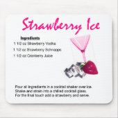 Aardbei Ice Muismat (Voorkant)