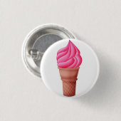 Aardbei Icecream - Button (Voorkant /achterkant)
