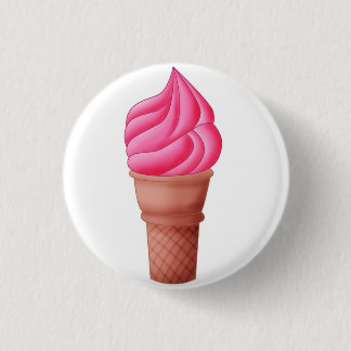 Aardbei Icecream - Button