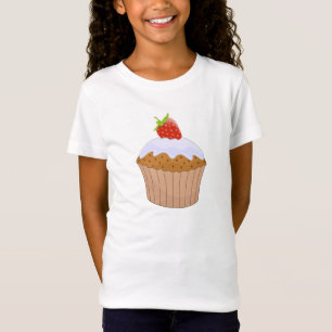 Aardbei Iced Bun Schattig T-shirt