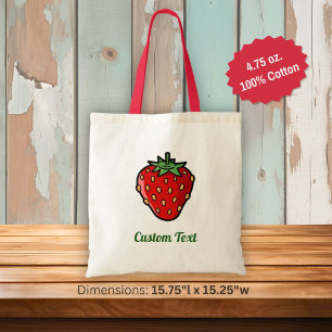 Aardbei Icoon Boodschappentas Tote Bag