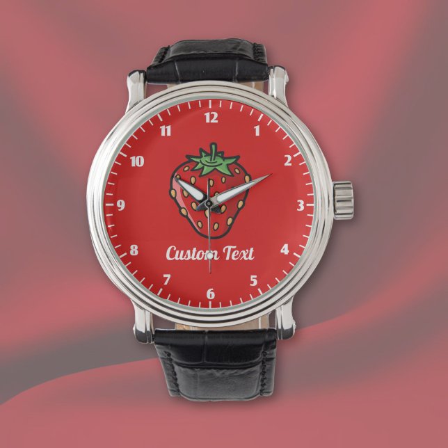 Aardbei Icoon Pols Horloge (Creator heeft geüpload)