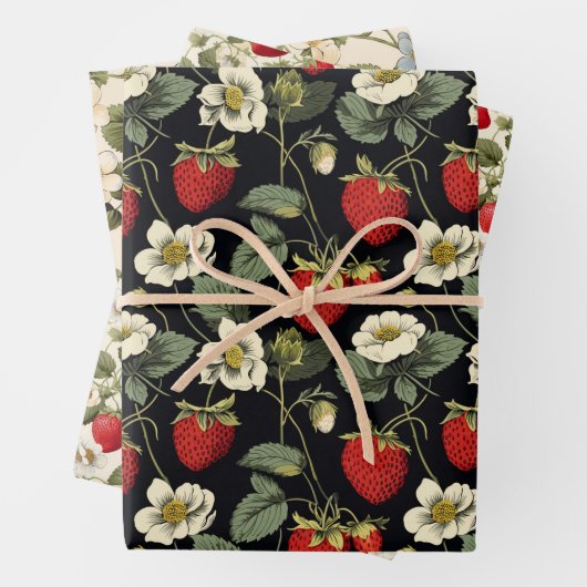 Aardbei Inpakpapier Vel (In situ)