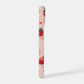 Aardbei iPhone 15 hoes Case (Rechterkant)