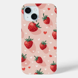 Aardbei iPhone 15 hoesje