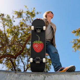 aardbei is de vrucht van de liefde persoonlijk skateboard
