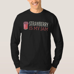 Aardbei is mijn jam voor aardbei t-shirt