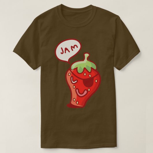 Aardbei Jam 1 T-shirt (Design voorkant)