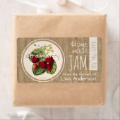  aardbei Jam op maat H-label Etiket (Insitu)