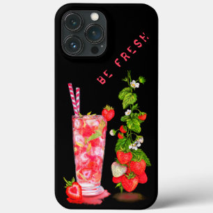 Aardbei Juice Cool Drink Case-Mate iPhone Case