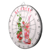 Aardbei Juice Cool Drink Fruits Dart Board Dartbord (Voorkant Rechts)