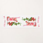 Aardbei Juice Cool Drink Fruits Yoga Mat (Voorkant (horizontaal))
