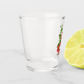 Aardbei Juice Cool Fruits Drink - vers Shot Glas (Links)