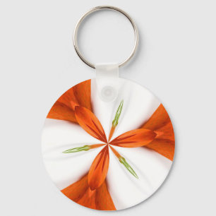 aardbei kaleidoscoop sleutelhanger