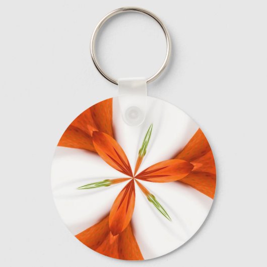 aardbei kaleidoscoop sleutelhanger (Voorkant)