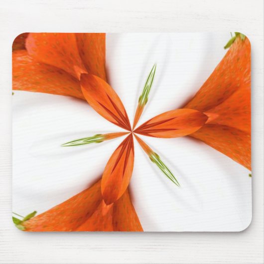 aardbei kaleidoscope mousepad muismat (Voorkant)