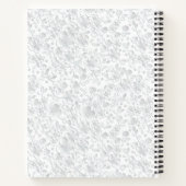 Aardbei Kant Spiraal Notebook Notitieboek (Achterkant)