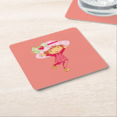 Aardbei Kartonnen Onderzetters (Schuin)