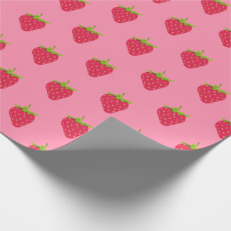 Aardbei Kawaii esthetische tropische bessen fruit Cadeaupapier