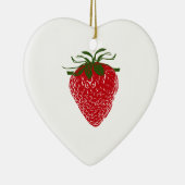 Aardbei: Keramisch Ornament (Rechts)